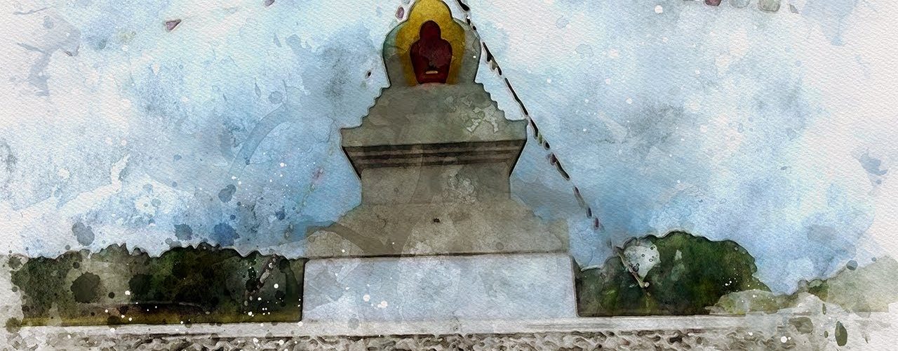 360° The first Stupa in the Czech Republic