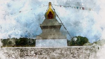 360° The first Stupa in the Czech Republic