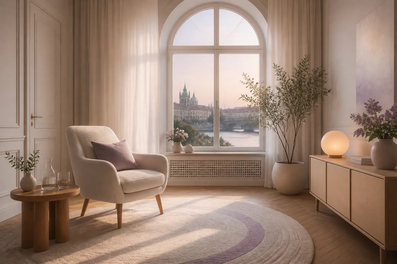 Calm therapy room for personalised hypnotherapy support